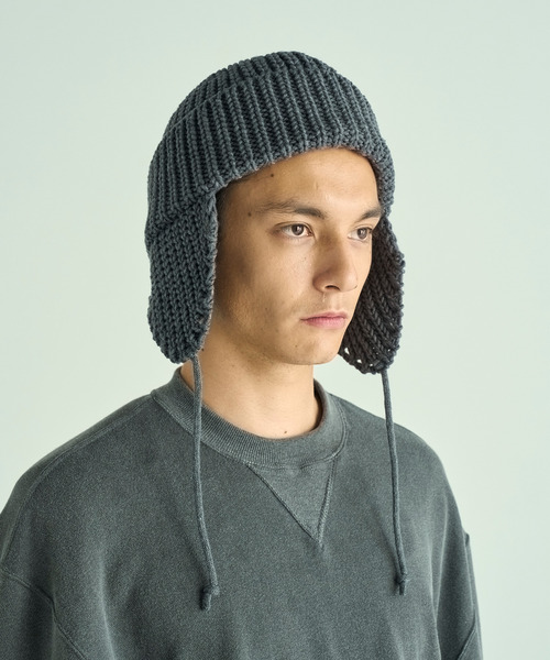 VICTIM ヴィクティム / ×CA4LA EAR FLAP KNIT CAP カシラ