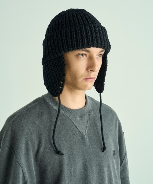 セール】VICTIM ヴィクティム / ×CA4LA EAR FLAP KNIT CAP カシラ
