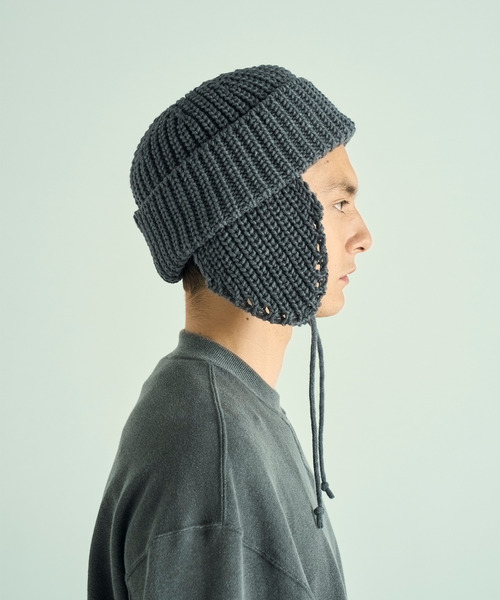セール】VICTIM ヴィクティム / ×CA4LA EAR FLAP KNIT CAP カシラ