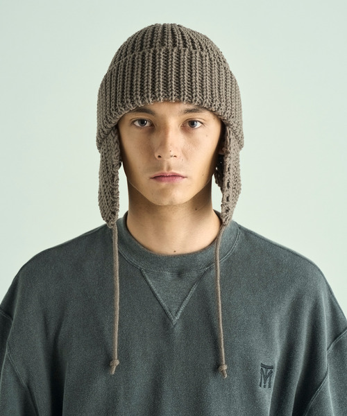 セール】VICTIM ヴィクティム / ×CA4LA EAR FLAP KNIT CAP カシラ