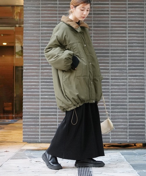 美品꧁45R꧂リバーシブル スタンドカラーコート ジャケット Rロゴ刺繍 美品꧁45R꧂リバーシブル スタンドカラーコート ジャケット Rロゴ刺繍