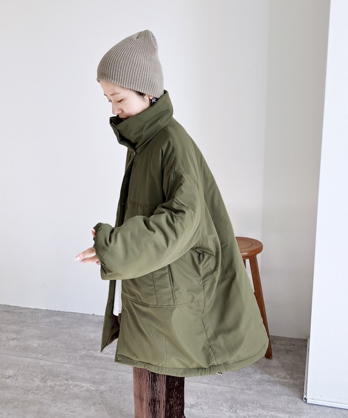 セール】リバーシブル スタンドカラーモンスターコート（その他