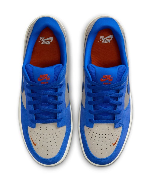 NIKE SB(ナイキエスビー)の「NIKE SB/ナイキエスビー メンズ スニーカー スケシュー ストリート NIKE SB FORCE 58 フォース DV5477-011(スニーカー・メンズ・グレー×サックスブルー・29.0cm/26.5cm/27.0cm/27.5cm/28.0cm/28.5cm/26.0cm)」の5枚目の写真