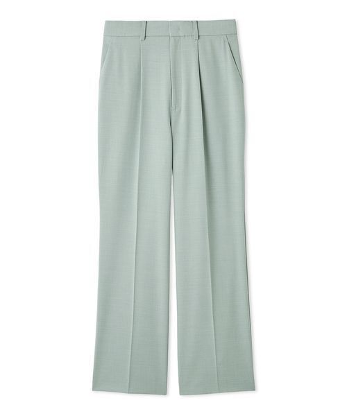 Mila Owen（ミラオーウェン）の「【セットアップ対応】ワンタックストレートスーツパンツ（その他パンツ・レディース・キャメル/ライトブルー/チャコールグレー・0/1/00）」の3枚目の写真