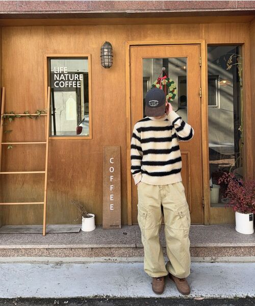 THECOLDESTMOMENT（ザコールデストモーメント）の「TCM starfish mini logo mohair knit (beige)（ニット/セーター・レディース・その他・SMALL）」の5枚目の写真