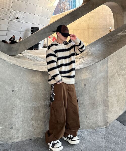 THECOLDESTMOMENT（ザコールデストモーメント）の「TCM starfish mini logo mohair knit (beige)（ニット/セーター・レディース・その他・SMALL）」の9枚目の写真