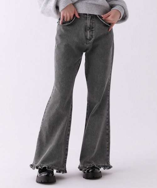 repipi armario（レピピ アルマリオ）の「【girly line】トキメキ起毛デニムパンツ（デニムパンツ・キッズ・グレー系その他/ブルー系その他2/ブラック系その他/ブルー系その他・SMALL/MEDIUM/LARGE）」の11枚目の写真