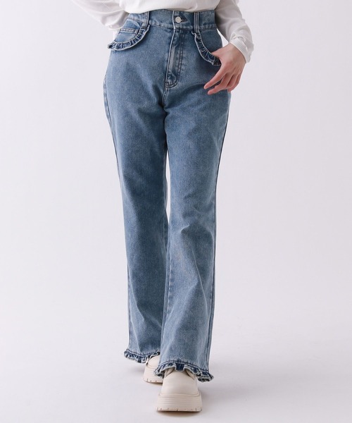 repipi armario（レピピ アルマリオ）の「【girly line】トキメキ起毛デニムパンツ（デニムパンツ・キッズ・グレー系その他/ブルー系その他2/ブラック系その他/ブルー系その他・SMALL/MEDIUM/LARGE）」の13枚目の写真