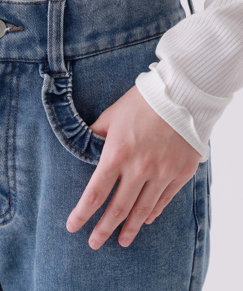 repipi armario（レピピ アルマリオ）の「【girly line】トキメキ起毛デニムパンツ（デニムパンツ・キッズ・グレー系その他/ブルー系その他2/ブラック系その他/ブルー系その他・SMALL/MEDIUM/LARGE）」の19枚目の写真