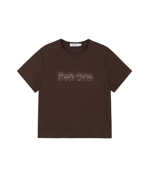 ROCKCAKE(ロックケーキ)の「Point Drawing Logo Top - Brown(Tシャツ/カットソー・レディース・その他・SMALL)」の6枚目の写真