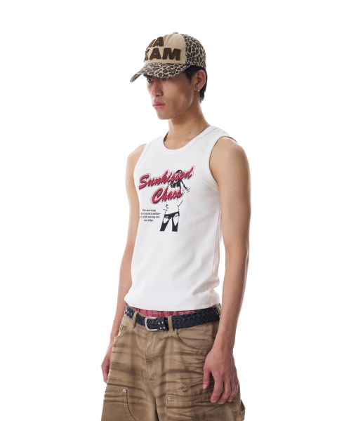 AAKAM（アーカム）の「Sunkissed Sleeveless (White)（Tシャツ/カットソー・レディース・その他・1/2）」の5枚目の写真