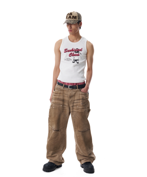 AAKAM（アーカム）の「Sunkissed Sleeveless (White)（Tシャツ/カットソー・レディース・その他・1/2）」の10枚目の写真