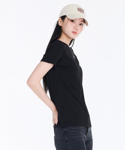 CHASECULT(チェイスカルト)の「共用2PACK半袖Tシャツ-DDZU8288A13(Tシャツ/カットソー・メンズ・ブラック・115/90/100/110/85/95/105)」の3枚目の写真