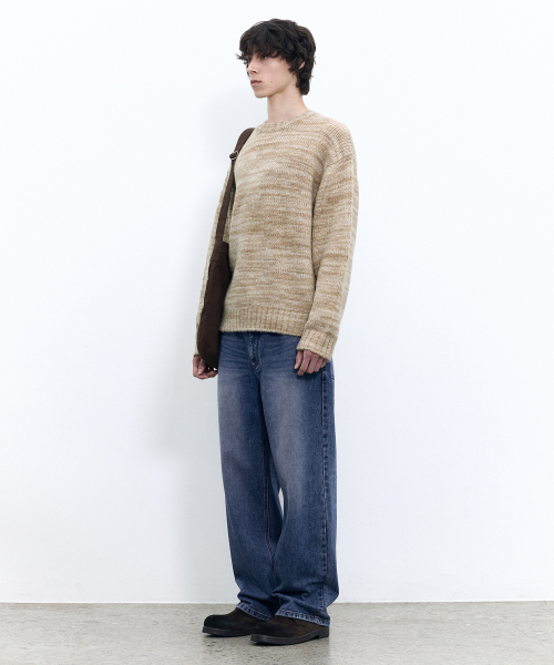 INSILENCE(インサイロンス)の「イタリアンウールミックスプルオーバー LIGHT BEIGE(ニット/セーター・レディース・その他・SMALL/MEDIUM/LARGE)」の3枚目の写真