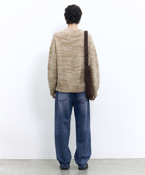 INSILENCE(インサイロンス)の「イタリアンウールミックスプルオーバー LIGHT BEIGE(ニット/セーター・レディース・その他・SMALL/MEDIUM/LARGE)」の4枚目の写真