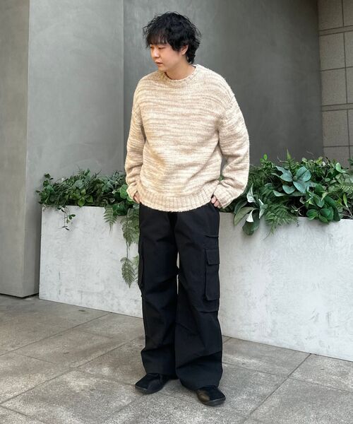 INSILENCE(インサイロンス)の「イタリアンウールミックスプルオーバー LIGHT BEIGE(ニット/セーター・レディース・その他・SMALL/MEDIUM/LARGE)」の8枚目の写真