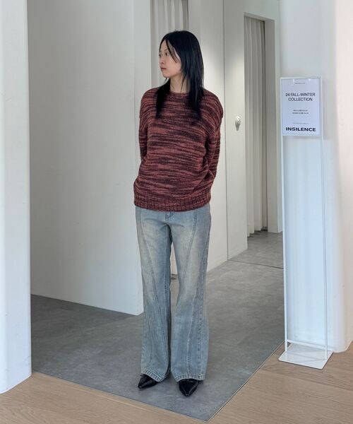 INSILENCE(インサイロンス)の「イタリアンウールミックスプルオーバー LIGHT BEIGE(ニット/セーター・レディース・その他・SMALL/MEDIUM/LARGE)」の15枚目の写真
