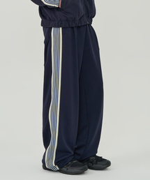 TOFFEE（トフィー）の「サイドライントラックパンツ（ネイビー）（スウェットパンツ）」