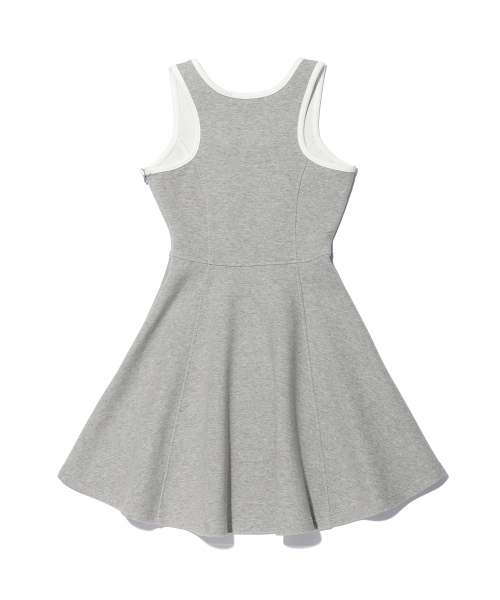 YOUHEE(ユヒ)の「RINGER FLARE MINI DRESS MELANGE GREY(ワンピース・レディース・その他・SMALL/MEDIUM)」の6枚目の写真