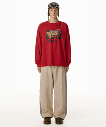 Jingle Words Track Pants Beige