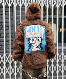 over print（オーバープリント）の「overprint/オーバープリント/【LHP EXCLUSIVE】SHOPPER Bonding Boa Hoodie（パーカー）」