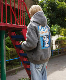 over print（オーバープリント）の「overprint/オーバープリント/【LHP EXCLUSIVE】SHOPPER Bonding Boa Hoodie（パーカー）」