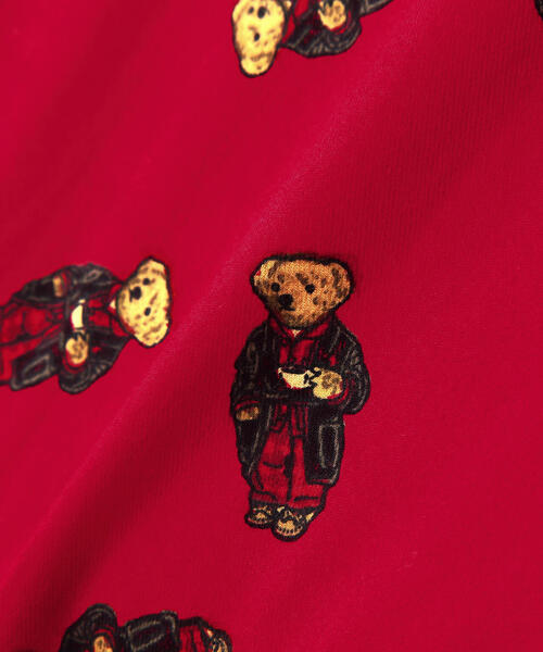 POLO RALPH LAUREN SLEEPWEAR（ポロラルフローレンスリープウェア）の「POLO RALPH LAUREN/ポロラルフローレン/FALL MORNING ROBE BEAR PAJAMA（ルームウェア/パジャマ・メンズ・ネイビー/レッド・M/L）」の17枚目の写真