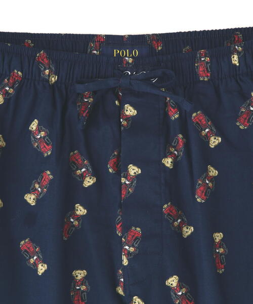 POLO RALPH LAUREN SLEEPWEAR（ポロラルフローレンスリープウェア）の「POLO RALPH LAUREN/ポロラルフローレン/FALL MORNING ROBE BEAR PAJAMA（ルームウェア/パジャマ・メンズ・ネイビー/レッド・M/L）」の10枚目の写真