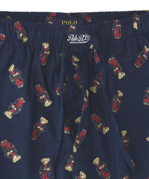 POLO RALPH LAUREN SLEEPWEAR（ポロラルフローレンスリープウェア）の「POLO RALPH LAUREN/ポロラルフローレン/FALL MORNING ROBE BEAR PAJAMA（ルームウェア/パジャマ・メンズ・ネイビー/レッド・M/L）」の11枚目の写真