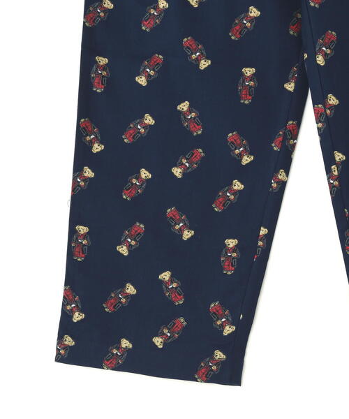 POLO RALPH LAUREN SLEEPWEAR（ポロラルフローレンスリープウェア）の「POLO RALPH LAUREN/ポロラルフローレン/FALL MORNING ROBE BEAR PAJAMA（ルームウェア/パジャマ・メンズ・ネイビー/レッド・M/L）」の13枚目の写真