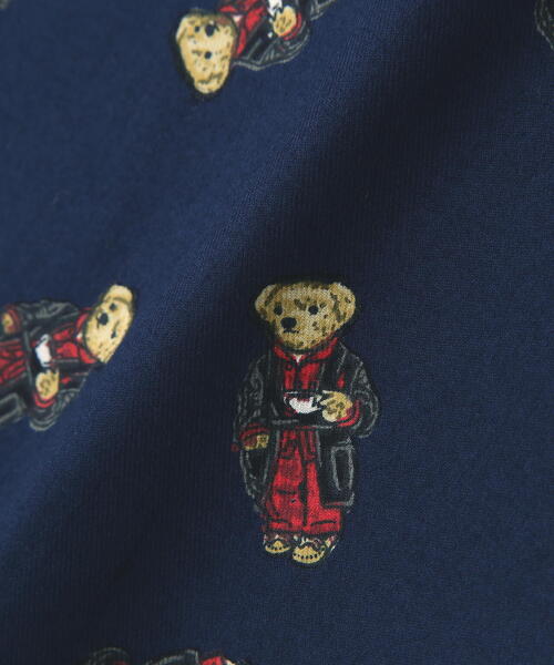 POLO RALPH LAUREN SLEEPWEAR（ポロラルフローレンスリープウェア）の「POLO RALPH LAUREN/ポロラルフローレン/FALL MORNING ROBE BEAR PAJAMA（ルームウェア/パジャマ・メンズ・ネイビー/レッド・M/L）」の14枚目の写真