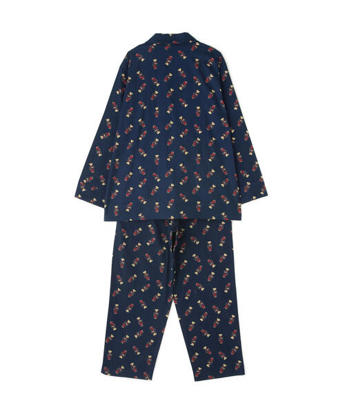POLO RALPH LAUREN SLEEPWEAR（ポロラルフローレンスリープウェア）の「POLO RALPH LAUREN/ポロラルフローレン/FALL MORNING ROBE BEAR PAJAMA（ルームウェア/パジャマ・メンズ・ネイビー/レッド・M/L）」の3枚目の写真