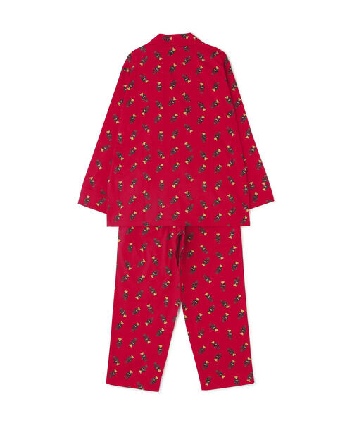 POLO RALPH LAUREN SLEEPWEAR（ポロラルフローレンスリープウェア）の「POLO RALPH LAUREN/ポロラルフローレン/FALL MORNING ROBE BEAR PAJAMA（ルームウェア/パジャマ・メンズ・ネイビー/レッド・M/L）」の16枚目の写真