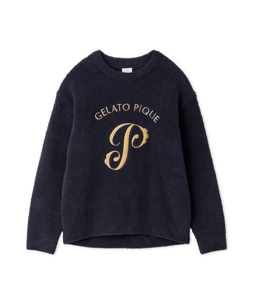 gelato pique　ジェラートピケ　パウダーエンブレムモチーフプルオーバー gelato pique（ジェラートピケ）の「パウダーエンブレムモチーフプル