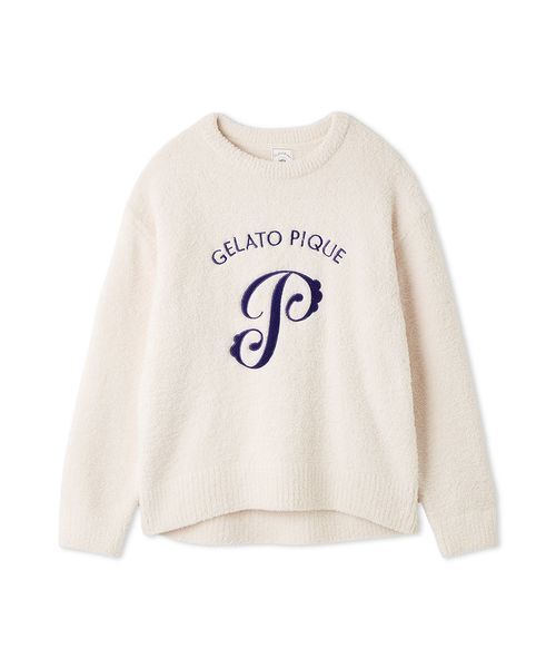 gelato pique（ジェラートピケ）の「パウダーエンブレムモチーフプル