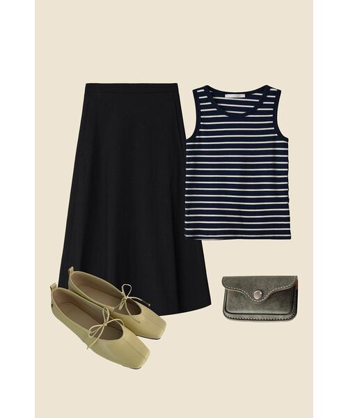 LINGSEOUL(リングソウル)の「stripe sleeveless-navy(Tシャツ/カットソー・レディース・その他・FREE)」の7枚目の写真