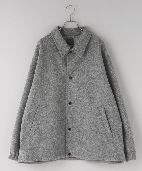 LOWRYS FARM（ローリーズファーム）の「【LFM(U)】メルトンコーチジャケット　 620885（ブルゾン・メンズ・グレー/ブラック・MEDIUM/LARGE）」の17枚目の写真