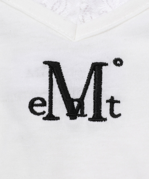 MUCENT（ムセント）の「ガリンレーススリムフィットスリーブレストップス（3カラー）（Tシャツ/カットソー・レディース・ブラック/グレー/アイボリー・FREE）」の8枚目の写真