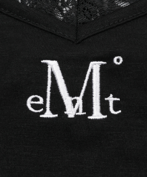 MUCENT（ムセント）の「ガリンレーススリムフィットスリーブレストップス（3カラー）（Tシャツ/カットソー・レディース・ブラック/グレー/アイボリー・FREE）」の12枚目の写真