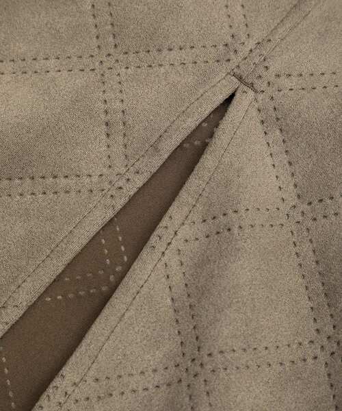 ELENCARE DUE（エレンカーレデュエ）の「・ELENCARE DUE エンボスナロースカート（スカート・レディース・ブラウン/チャコールグレー/アイボリー・FREE）」の15枚目の写真