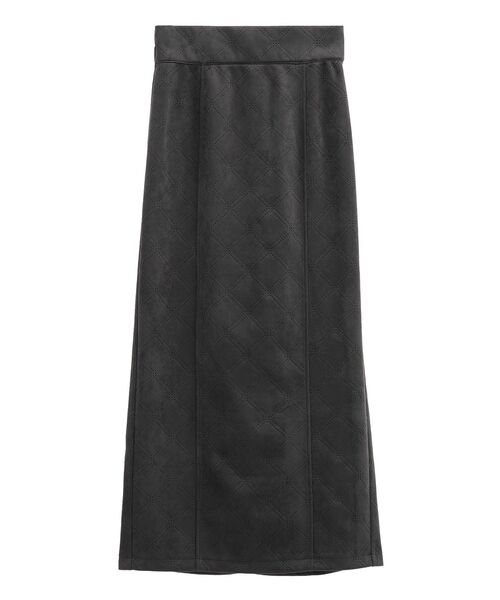 ELENCARE DUE（エレンカーレデュエ）の「・ELENCARE DUE エンボスナロースカート（スカート・レディース・ブラウン/チャコールグレー/アイボリー・FREE）」の19枚目の写真