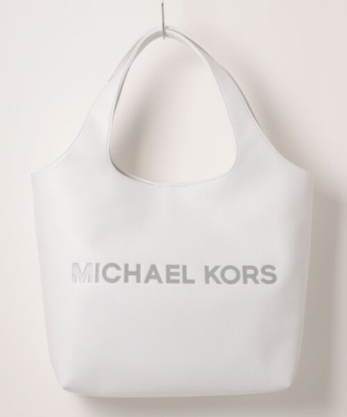 MICHAEL KORS トートバッグ ホワイト/グレー セール】COOPER SOFT TOTE トートバッグ（トートバッグ）｜MICHAEL