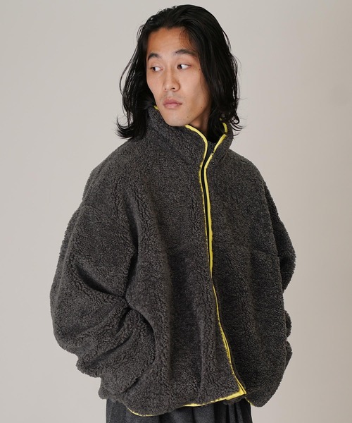 セール】ボアフリースジャケット（ブルゾン）｜Aphlotus（アプロタス