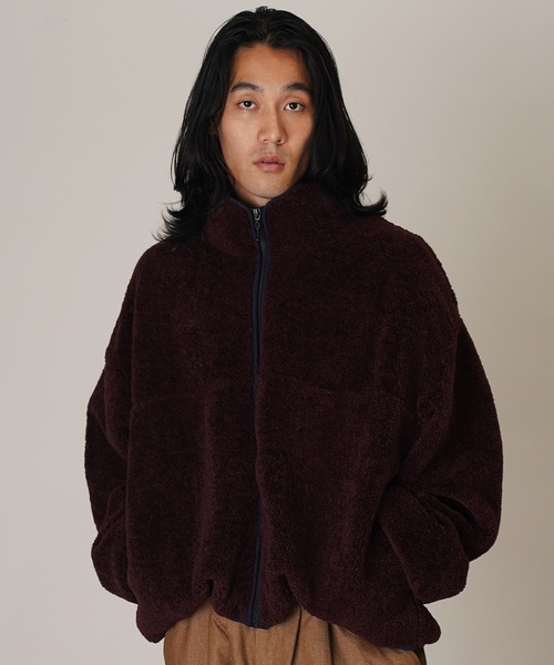 セール】ボアフリースジャケット（ブルゾン）｜Aphlotus（アプロタス