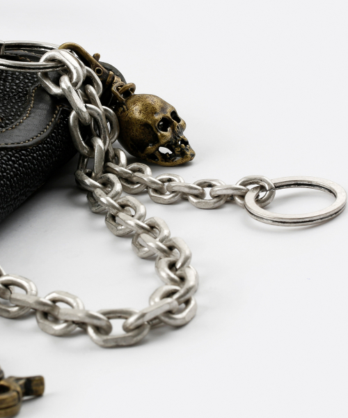 セール】SVC-538 アンティークシルバー&ゴールドミックスキリングキー