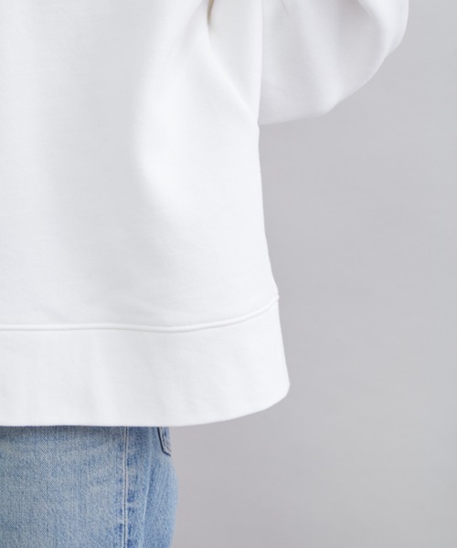 Mila Owen（ミラオーウェン）の「【USAGI ONLINE・ZOZOTOWN限定】ビッグトレーナー（スウェット・レディース・ホワイト/ダークネイビー/ライトピンク/ミント・F）」の17枚目の写真