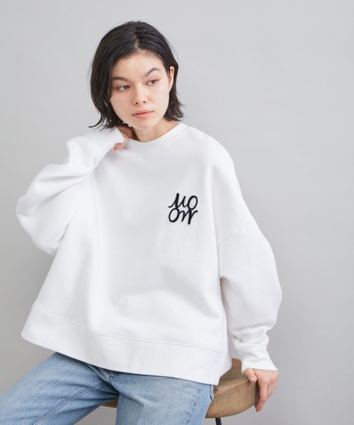 Mila Owen（ミラオーウェン）の「【USAGI ONLINE・ZOZOTOWN限定】ビッグトレーナー（スウェット・レディース・ホワイト/ダークネイビー/ライトピンク/ミント・F）」の19枚目の写真