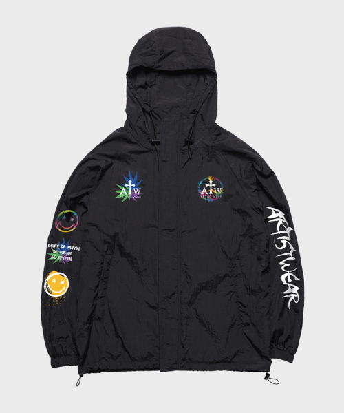 ARTISTWEAR（アーティストウェア）の「[ATW]ソルドアウトフード風防（ナイロンジャケット・レディース・ブラック・MEDIUM/LARGE/X-LARGE/XX-LARGE）」の7枚目の写真