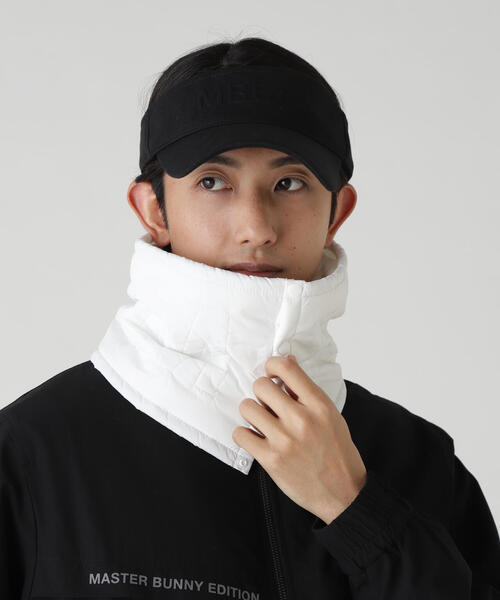 MASTER BUNNY EDITION(マスターバニーエディション)の「【MASTER BUNNY EDITION】合繊ネックウォーマー (UNISEX)(その他小物・メンズ・ブラック/ベージュ/ホワイト・FREE)」の2枚目の写真