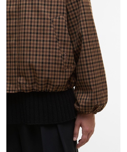 Barbour（バブアー）の「Audreyチェック シャワープルーフジャケット（レディース）（ブルゾン・レディース・ブラウン・8/10）」の8枚目の写真
